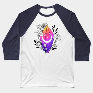 Moonflower crystal Baseball T-Shirt